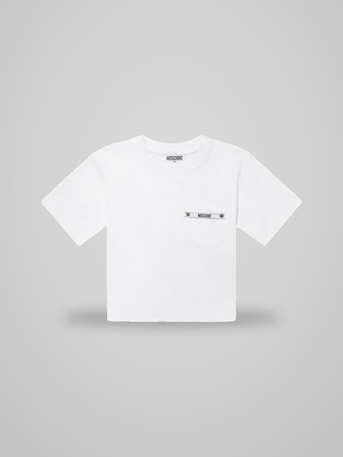 t-shirt con logo petto