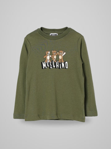 t-shirt con teddy bear