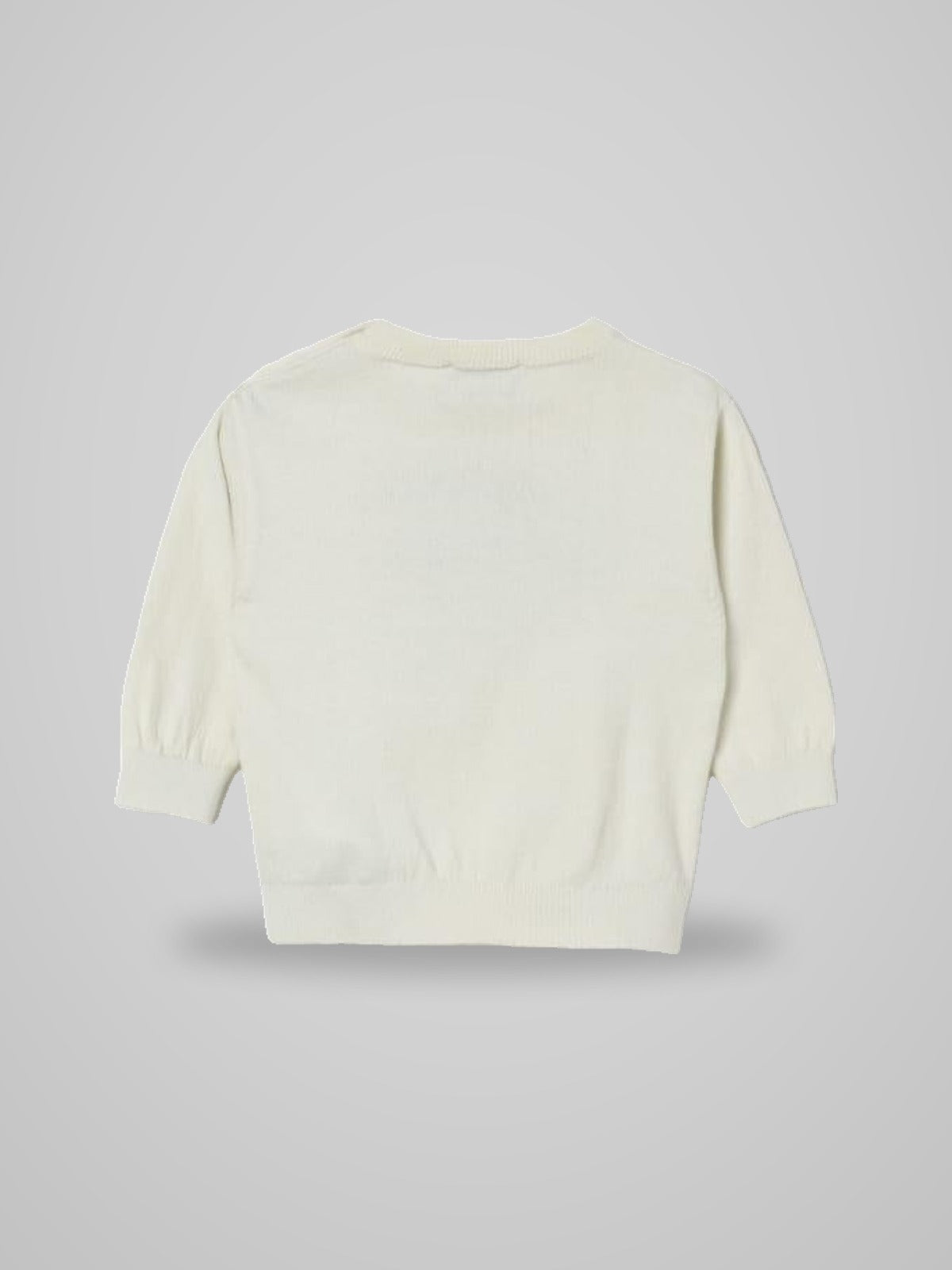 maglione teddy in lana M7W00JLHE43 10063 MOSCHINO KIDS 