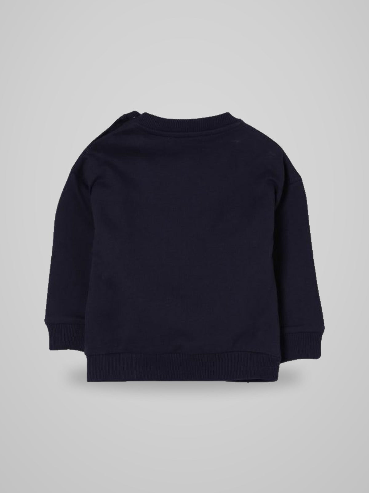felpa logata M8F03QLCA83 40016 MOSCHINO KIDS 