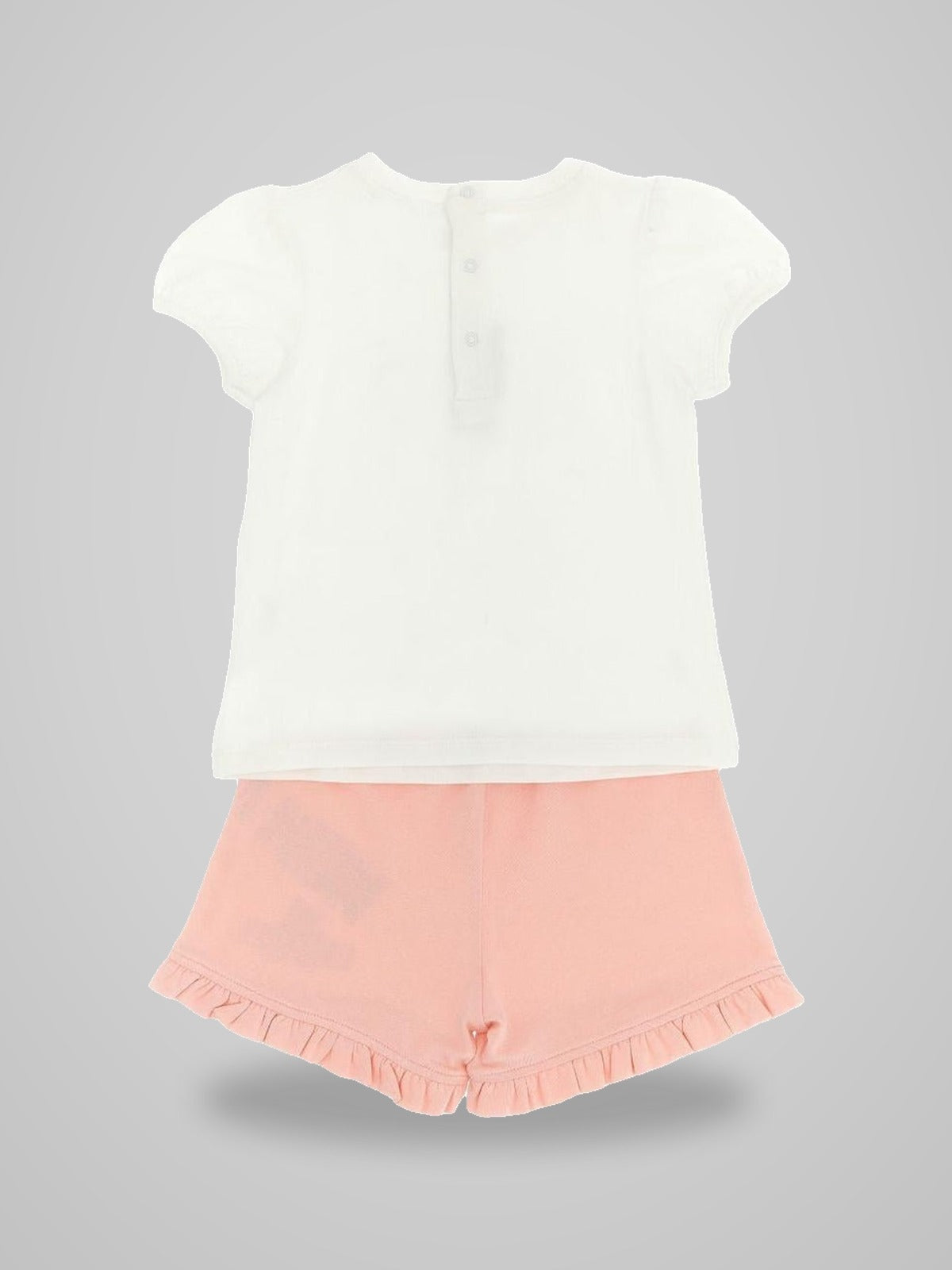 Set con shorts moschino MBG01OLBA00 85010 MOSCHINO KIDS 