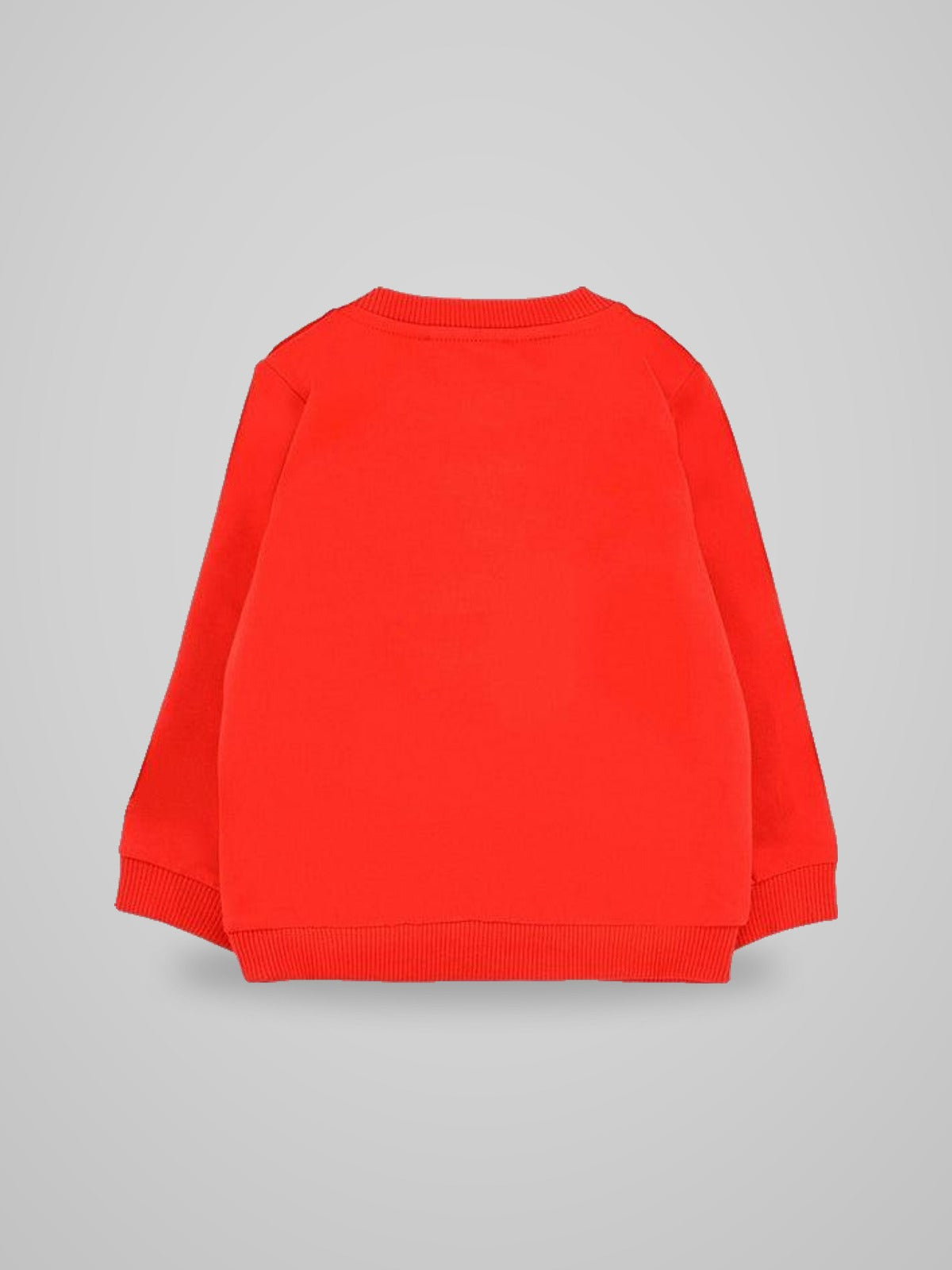 felpa con stampa orso MFF02KLDA16 50109 MOSCHINO KIDS 