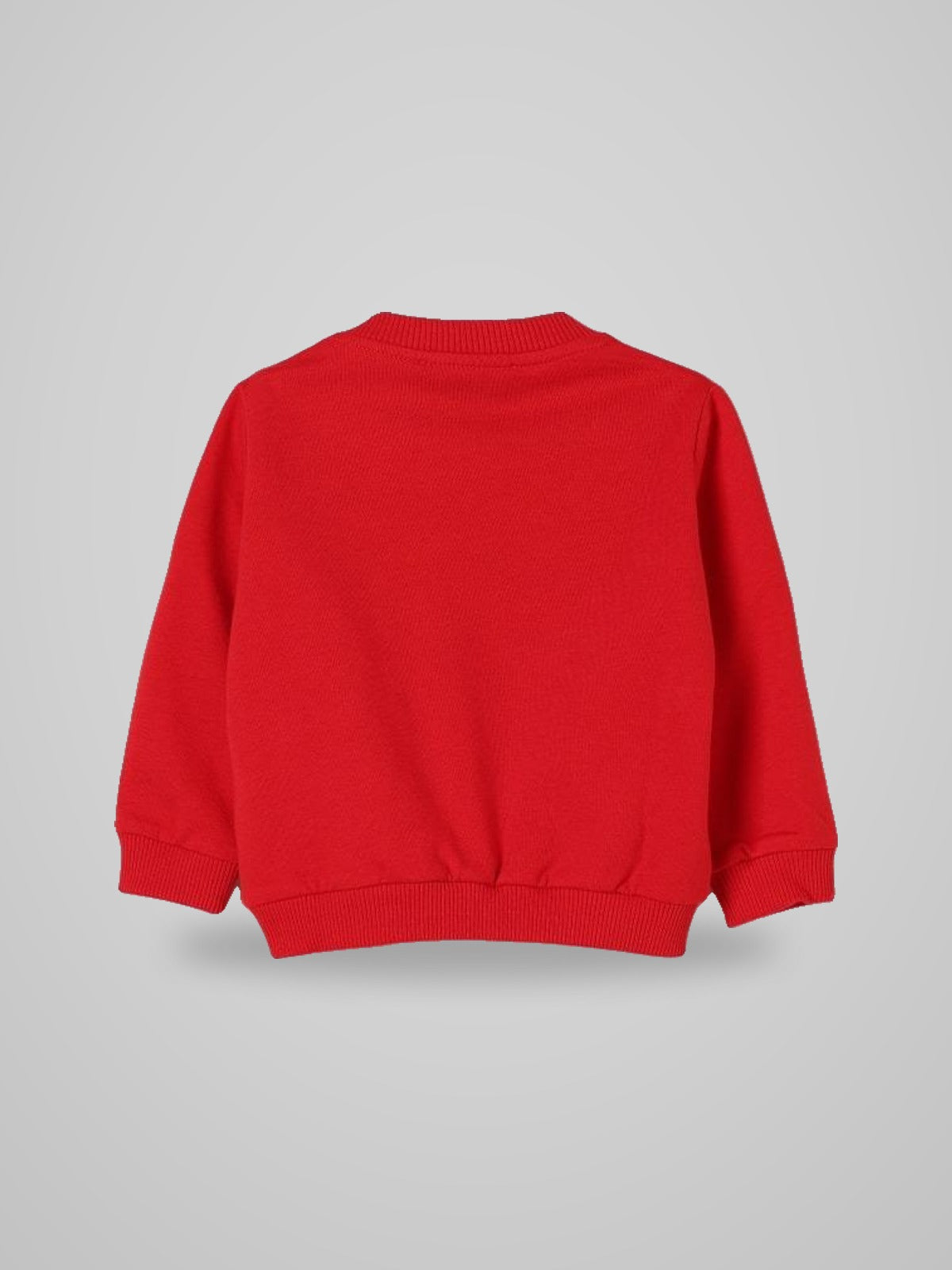 felpa in cotone con logo MNF060LCA40 50109 MOSCHINO KIDS 
