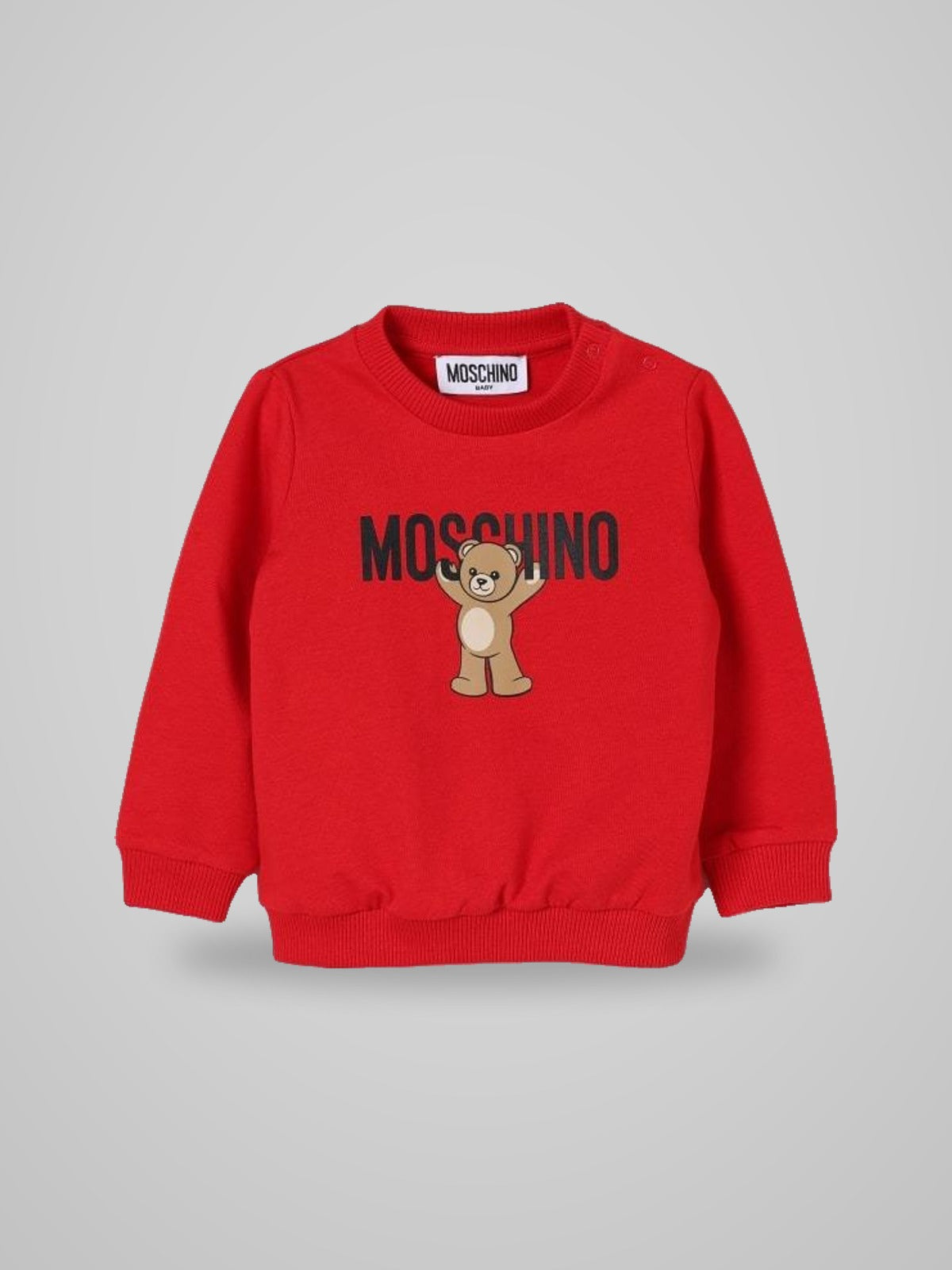 felpa in cotone con logo