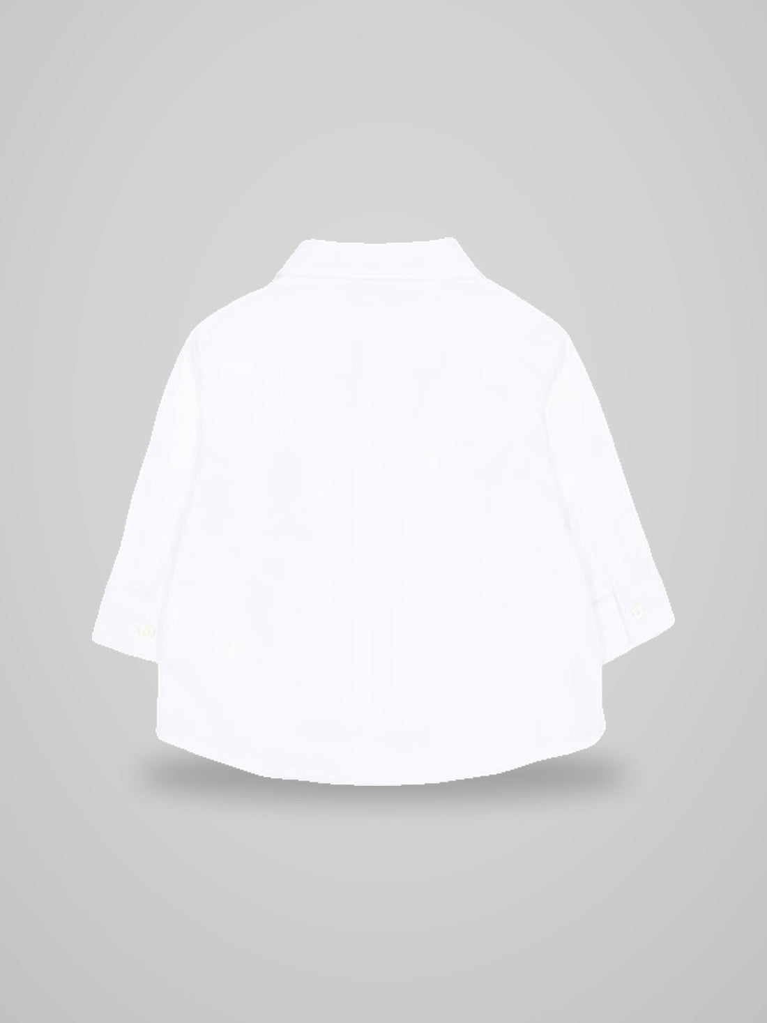 camicia con patch orso