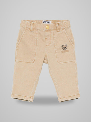 Pantalone con patch