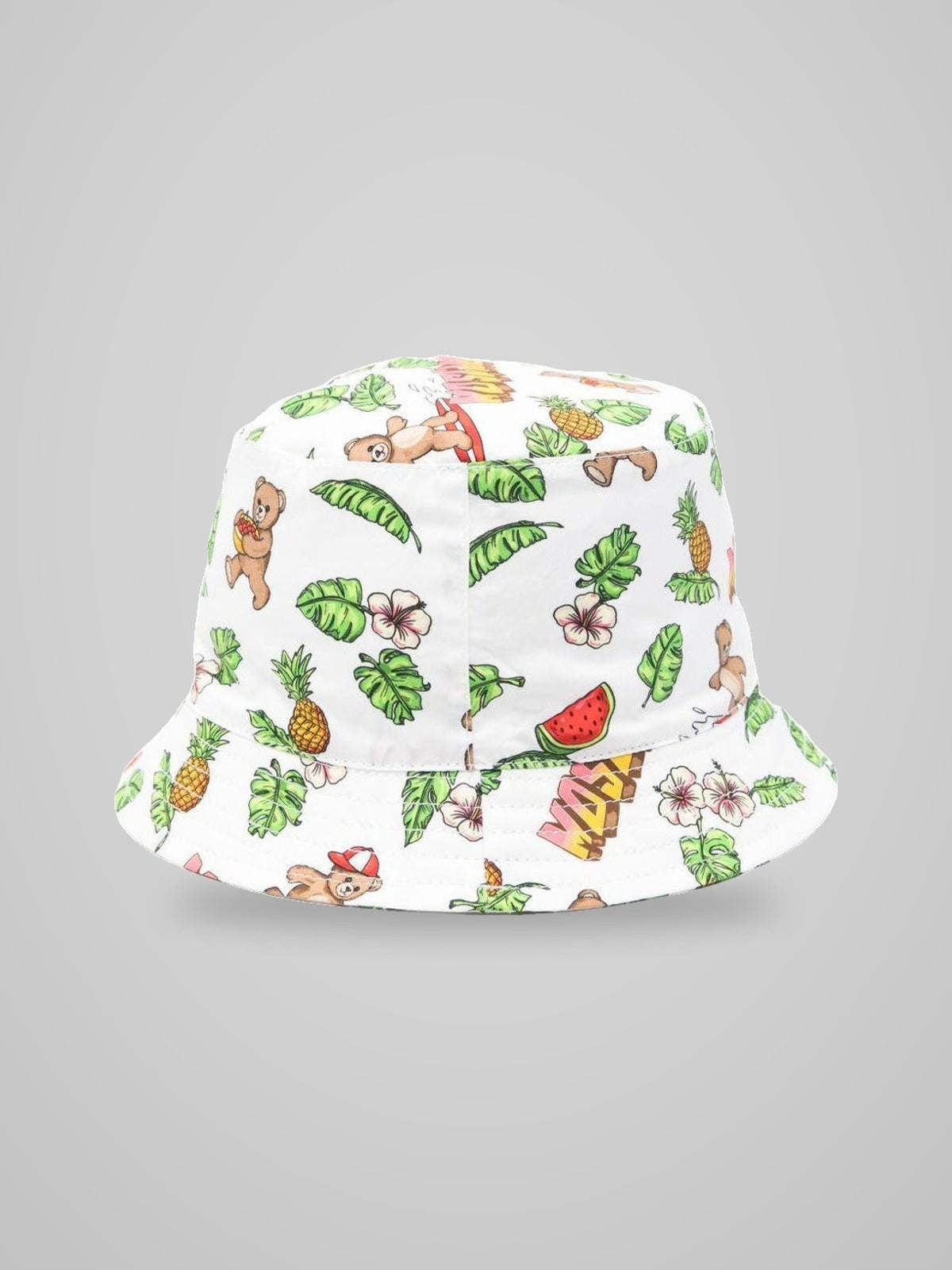 cappello bucket neonato MUX05S LLB64 83657 MOSCHINO KIDS 
