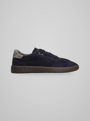 sneakers in camoscio piumha studio