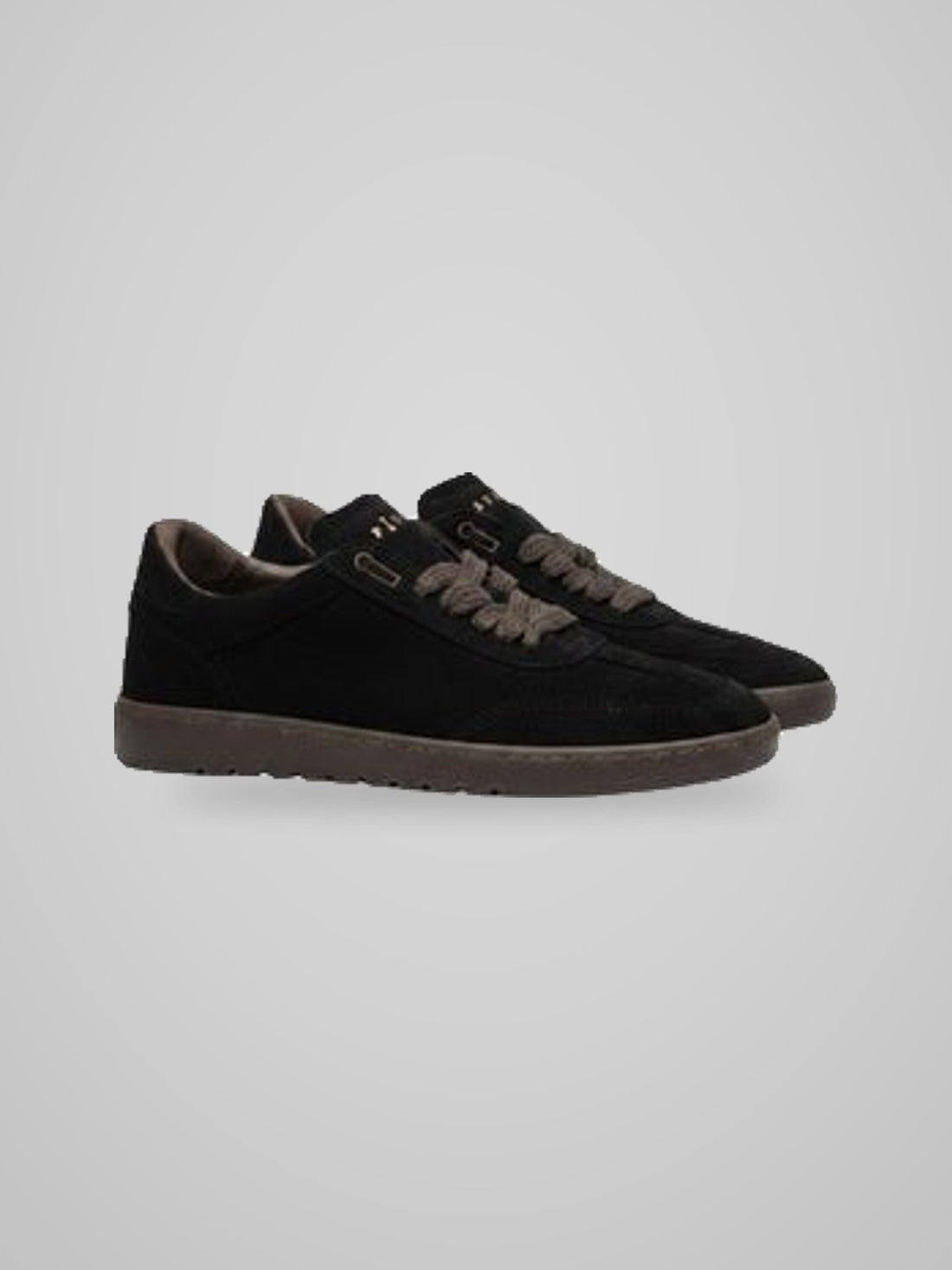 sneakers camoscio total black
