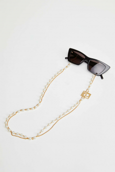 catena porta occhiali con logo