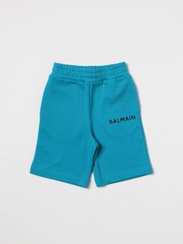 Shorts balmain con patch posteriore