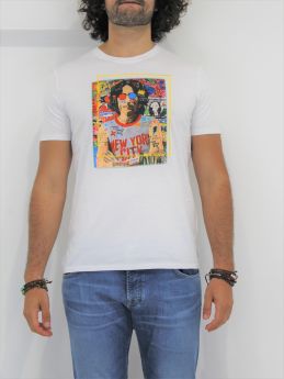 t-shirt icon john lennon pop art
