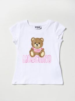 t-shirt orso e logo rosa