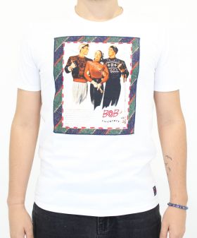 T-shirt con stampa iconica