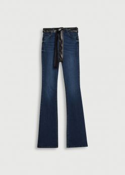 jeans donna con cintura