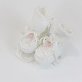 Scarpina in lana primi mesi neonato