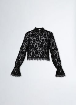blusa in pizzo