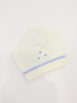 cappellino nascita in lana