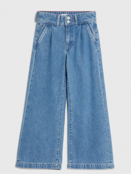 jeans largo con pinces