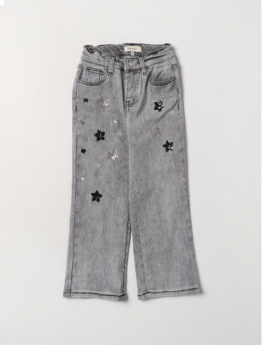 Jeans con dettagli stelle