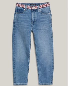 jeans regular fit con cinta