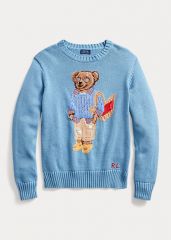 maglione con iconico polo bear