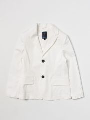 giacca monopetto bianca