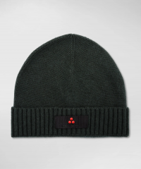 cappello in lana con fascia logo
