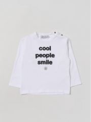 T-shirt con scritta cool people smile